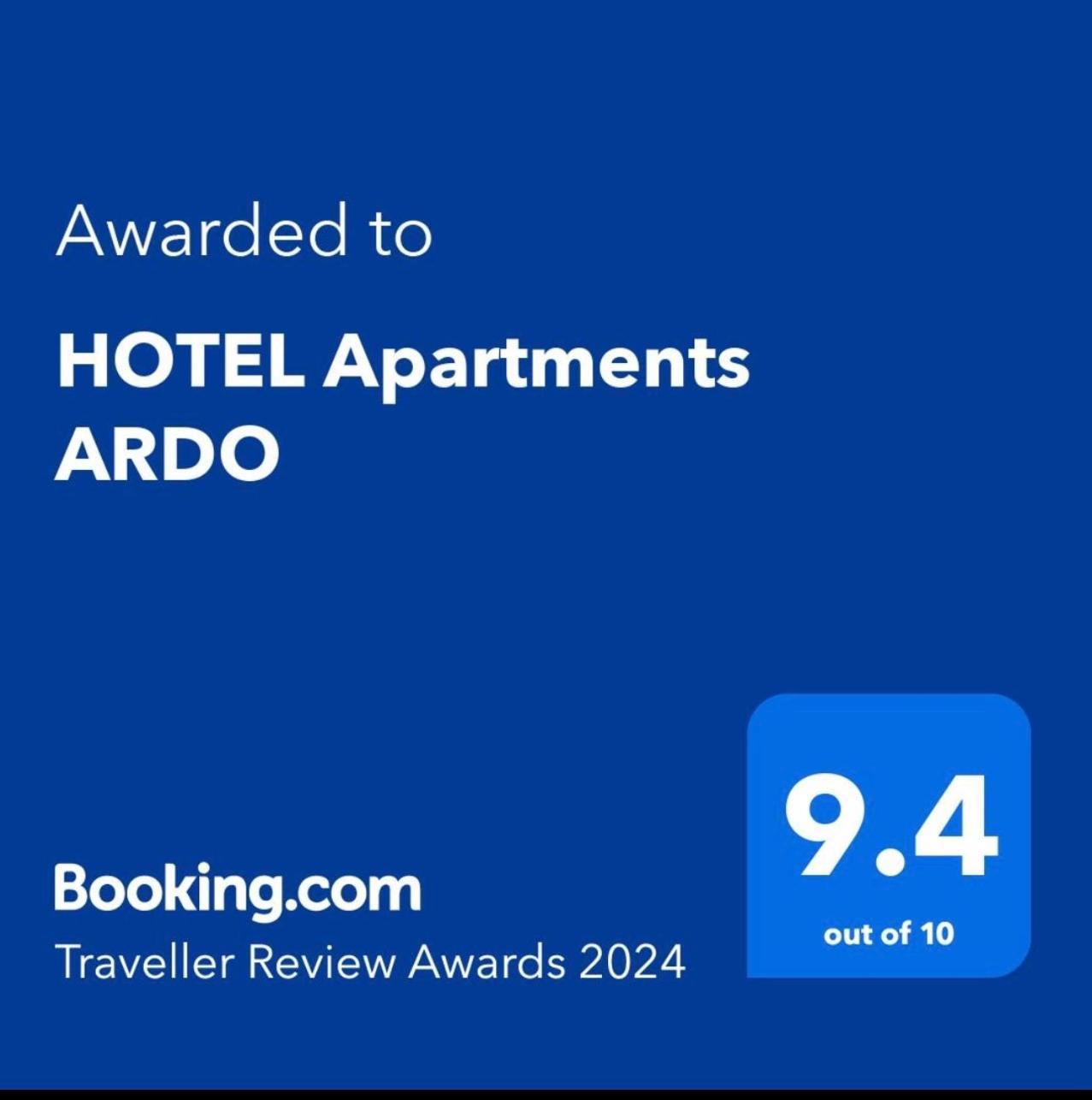 Hotel Apartments Ardo Голем Екстер'єр фото